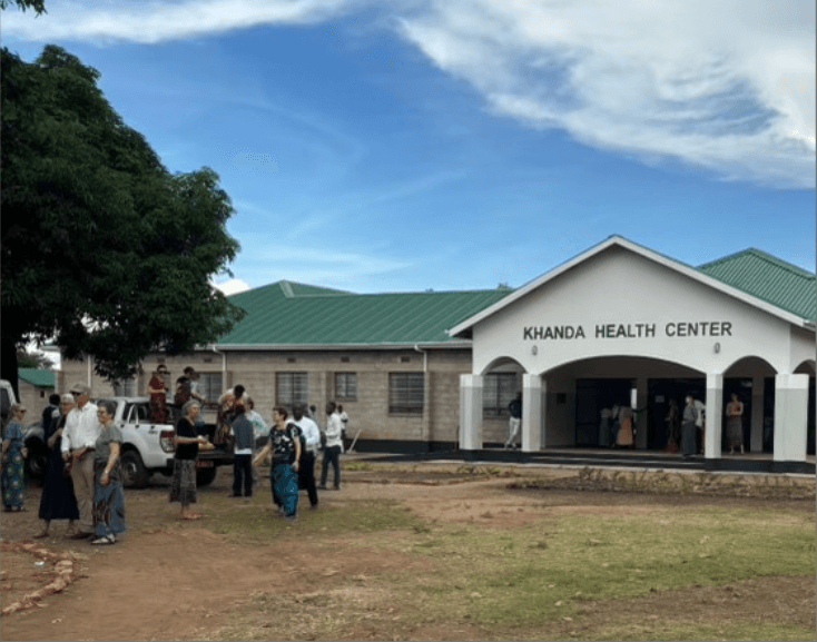 Health team at Khanda Health Clinic