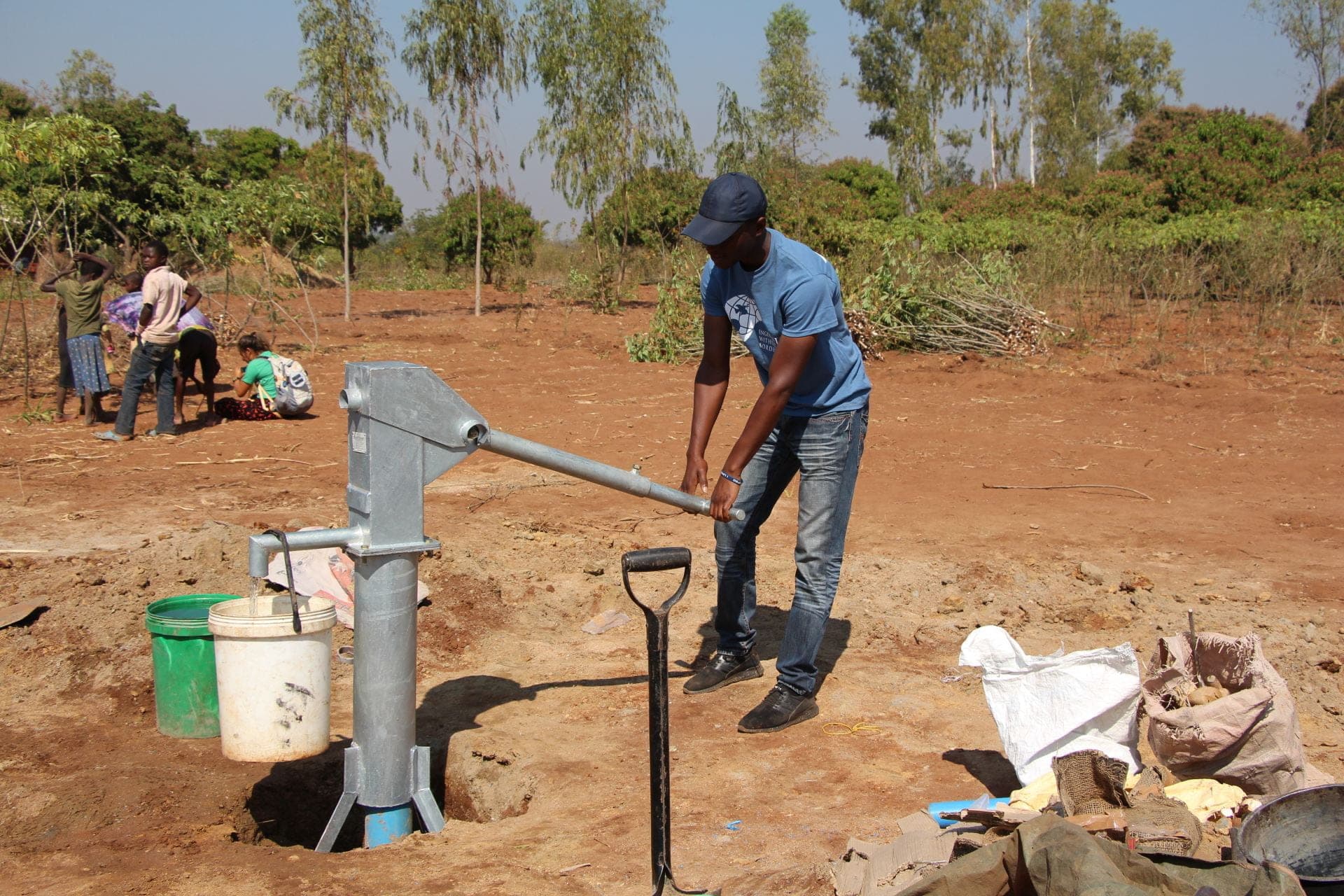 Water team in Malawi
