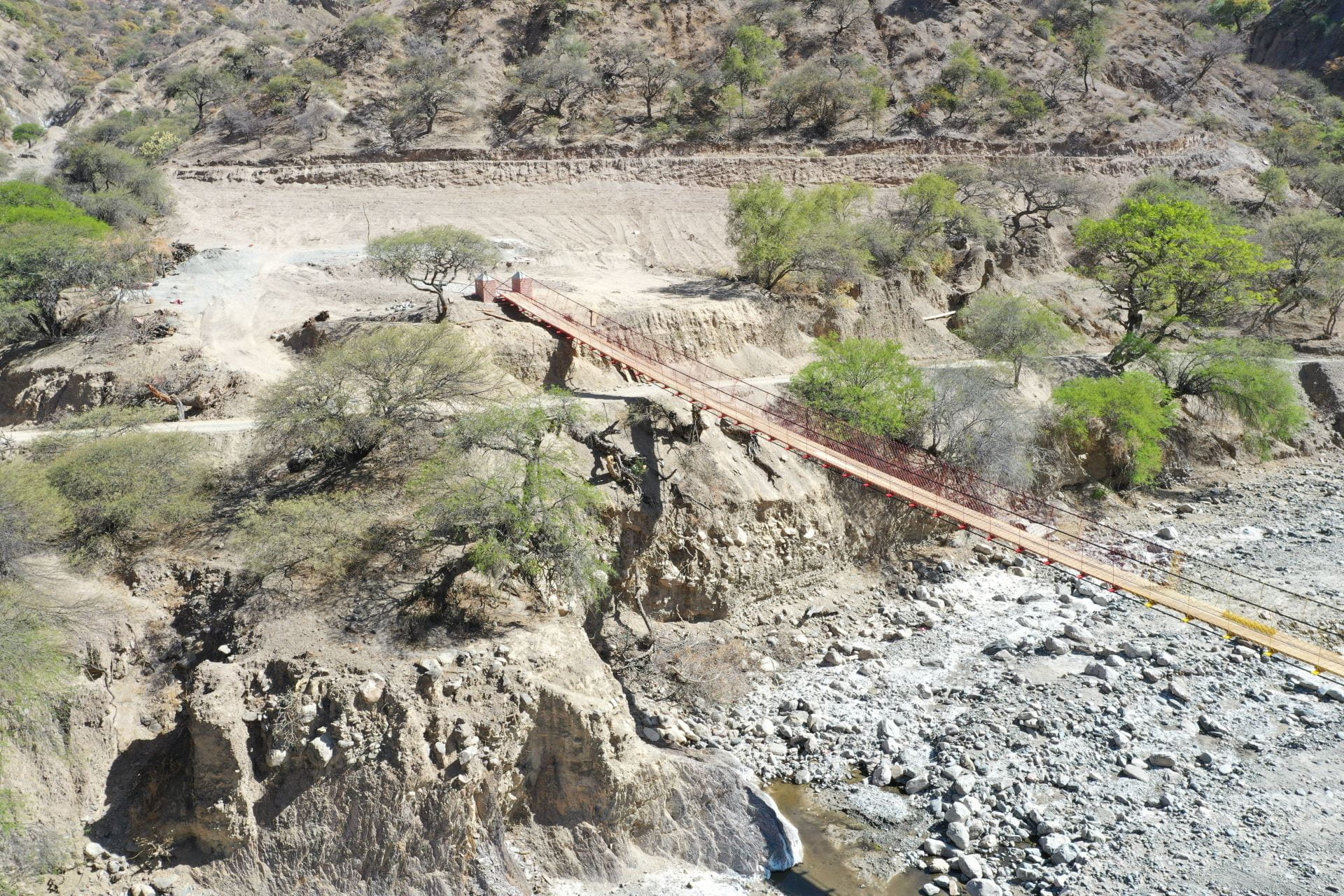 First bridge built with EIA timeline image